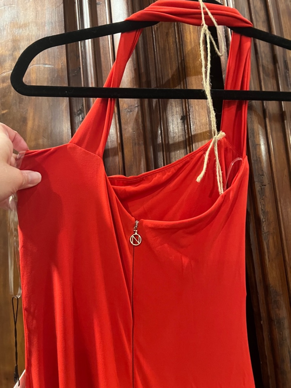 Revolve | Nookie Alba Gown in Cherry Red One-Shoulder Evening Gown - Picture 8 of 11
